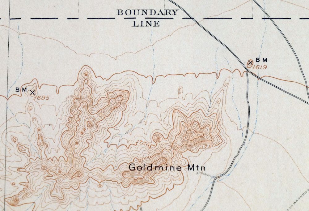 Sacaton Arizona Gilbert Coolidge USGS Topographic Map 1907 - Image 5
