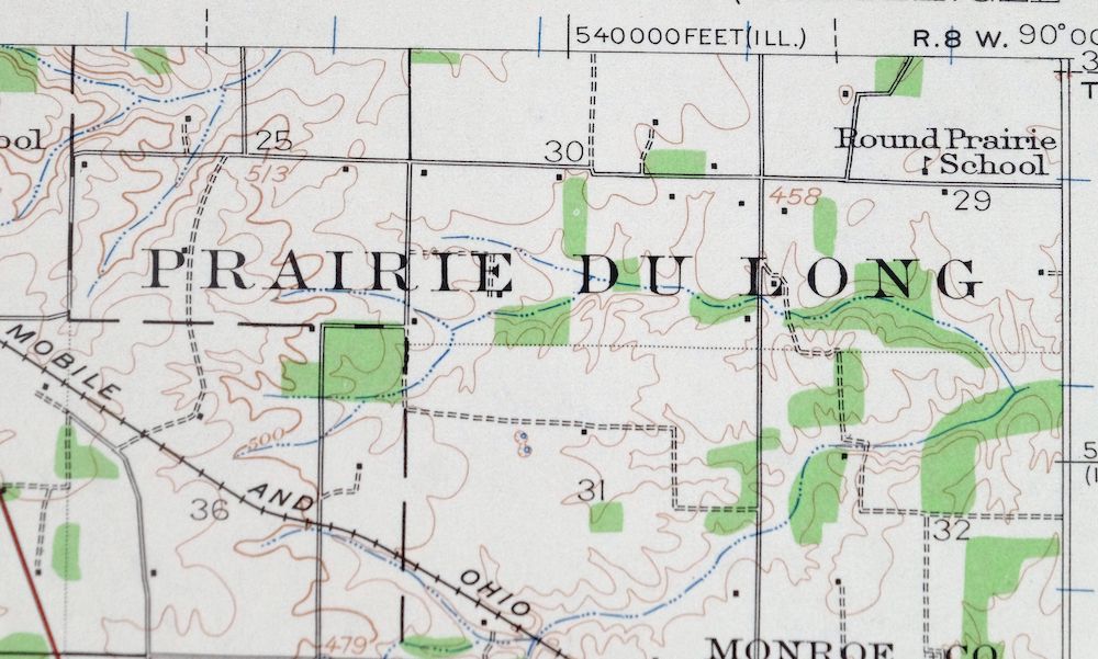 1963 USGS Topo Map: Renault, Bloomsdale, Illinois/Missouri - Image 5