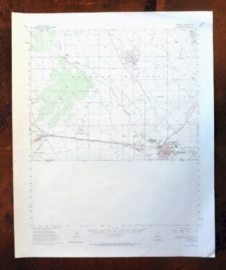1964 USGS Topo Map: Douglas, Double Adobe, Arizona