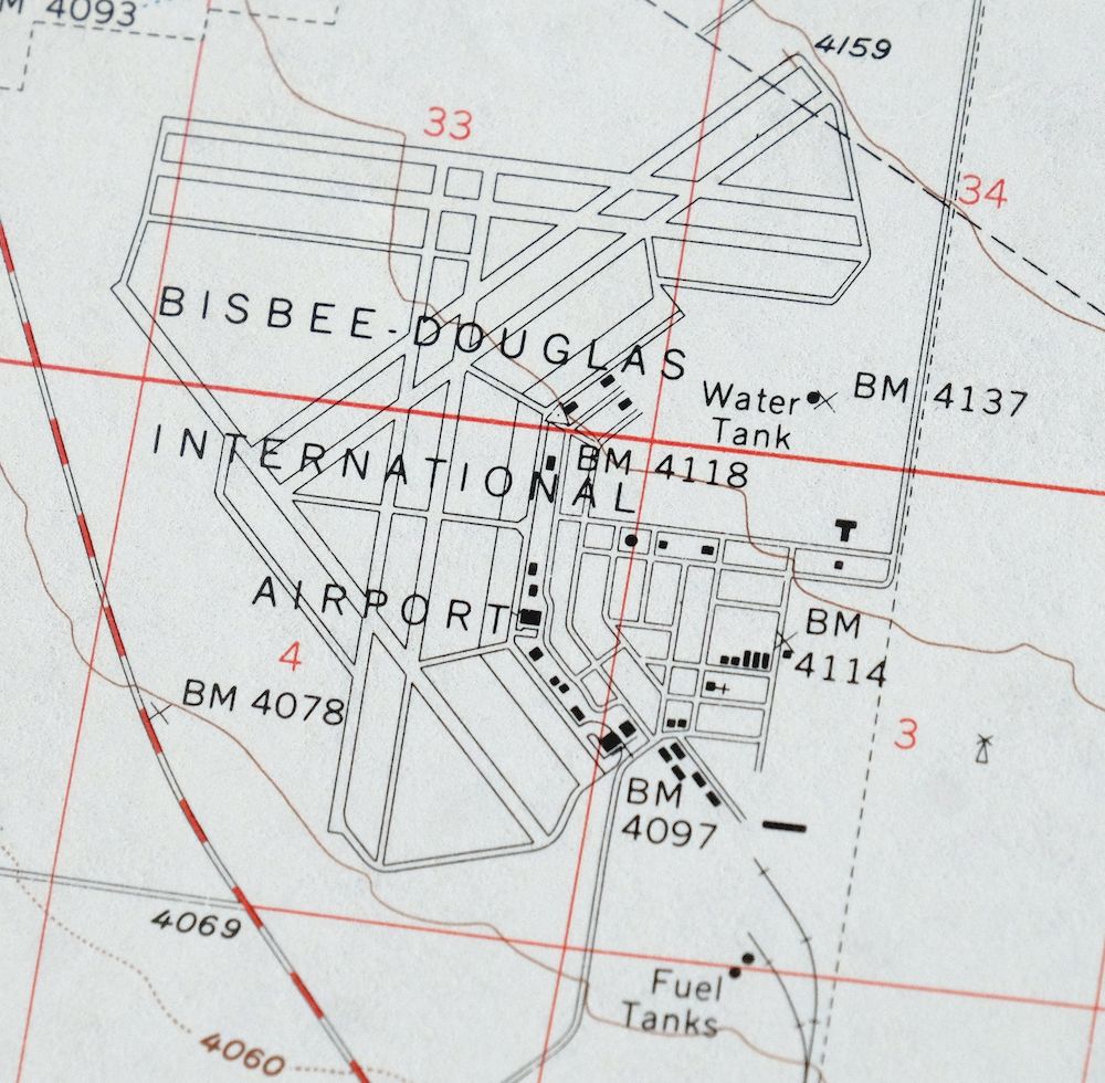 1964 USGS Topo Map: Douglas, Double Adobe, Arizona - Image 4