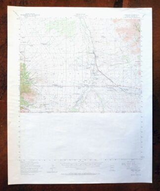 1967 USGS Army COE Topo Map: Hereford, Arizona