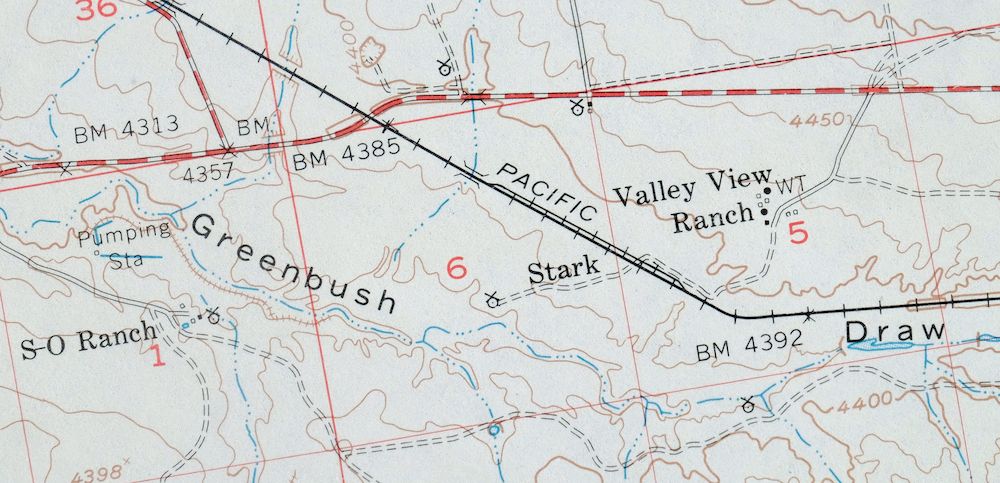 1967 USGS Army COE Topo Map: Hereford, Arizona - Image 3