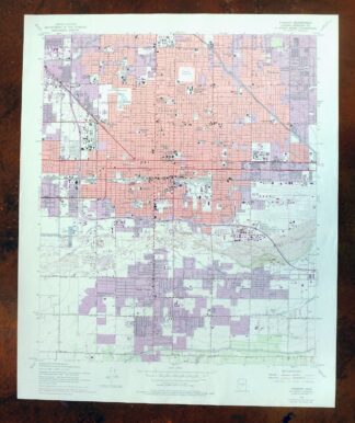 1975 USGS Topo Map: Phoenix, Midtown, Arizona (Sky Harbor)
