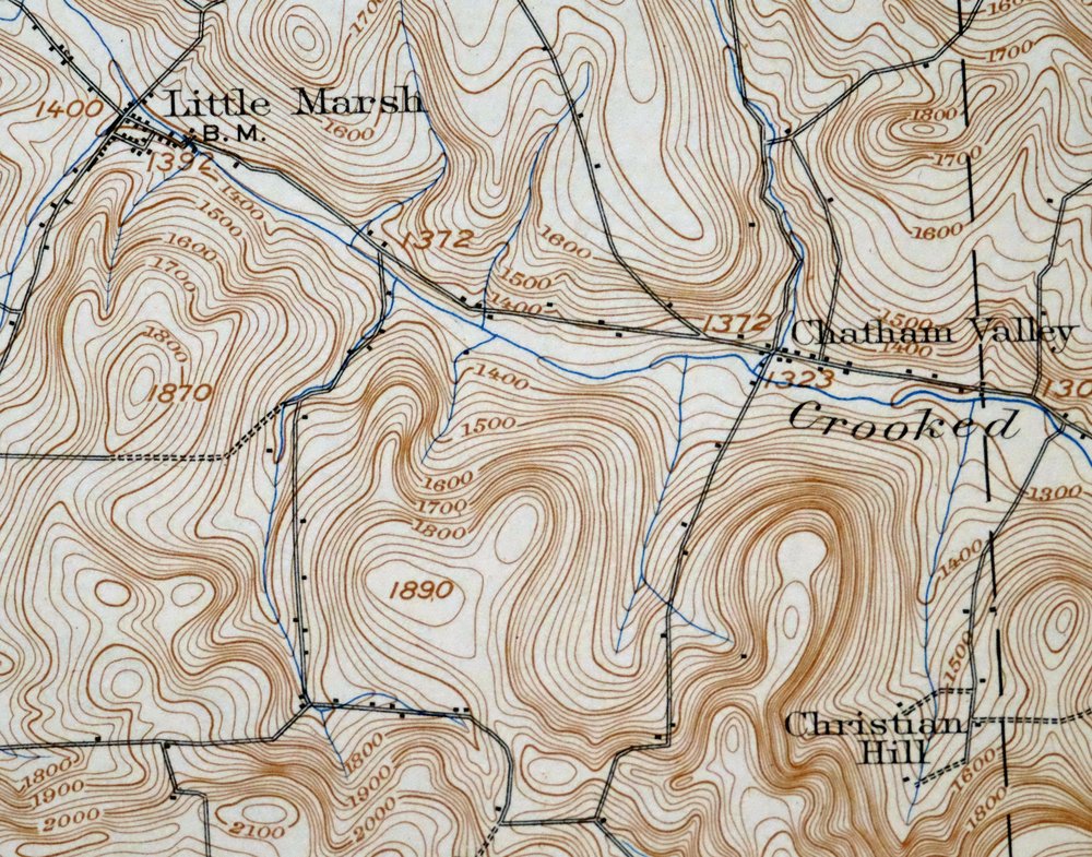 1944 Elkland Pennsylvania/New York USGS Topo Map: Wellsboro - Image 4