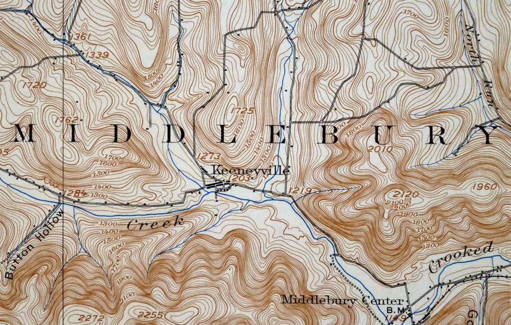 1944 Elkland Pennsylvania/New York USGS Topo Map: Wellsboro - Image 6