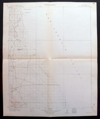 1914 Lost Hills California USGS Topo Map: Kern NWR