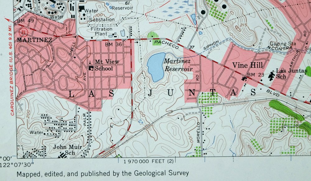 1960 Port Chicago California USGS Topo Map: Mountain View - Image 5