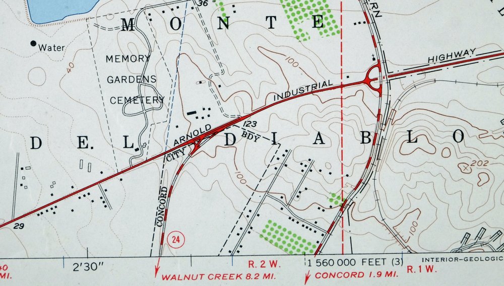 1960 Port Chicago California USGS Topo Map: Mountain View - Image 4
