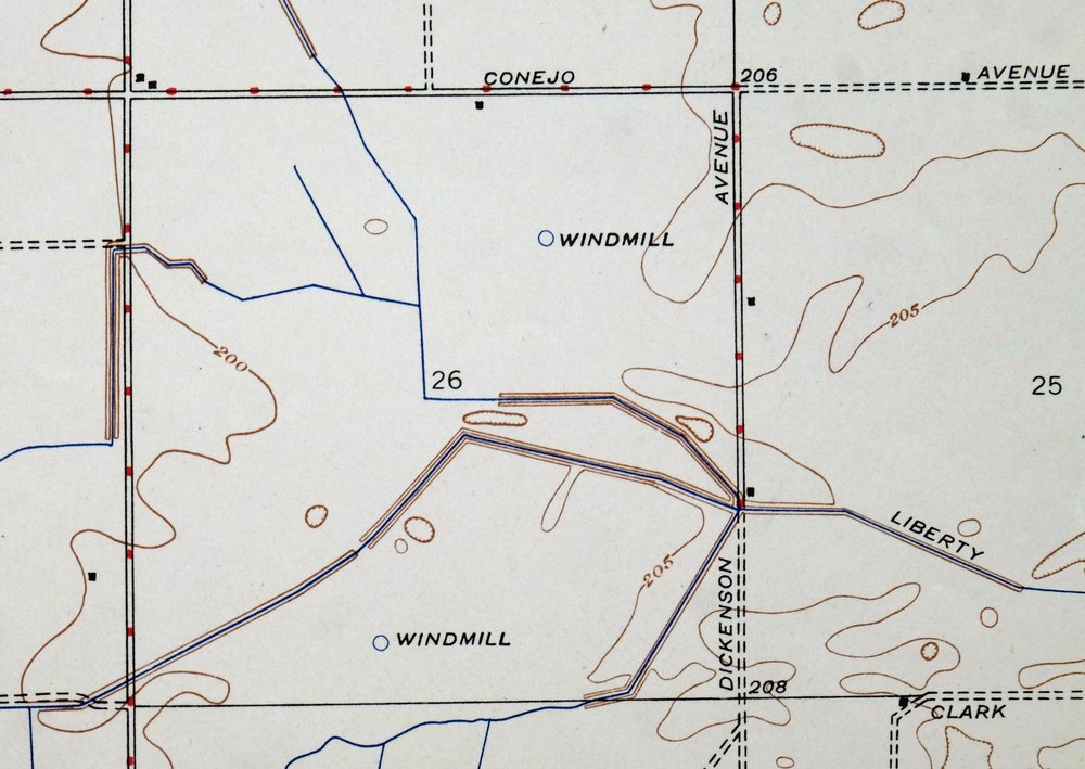 Raisin California San Joaquin Valley USGS Topo Map 1947 - Image 3