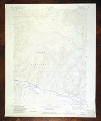 1988 Edwards Colorado USGS Topo Map: Avon (Original Print)