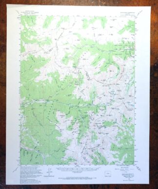 1972 Montezuma Colorado USGS Topo Map: Keystone