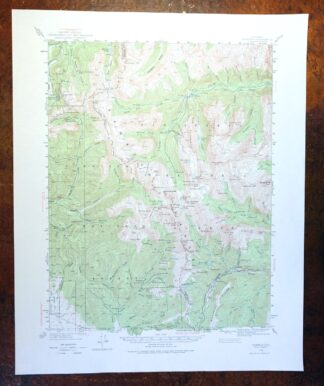 1974 USGS Topo Map: Garfield, Monarch Pass, Colorado