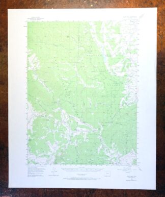 1971 USGS Topo Map: Gore Pass, Red Dirt Reservoir, Colorado