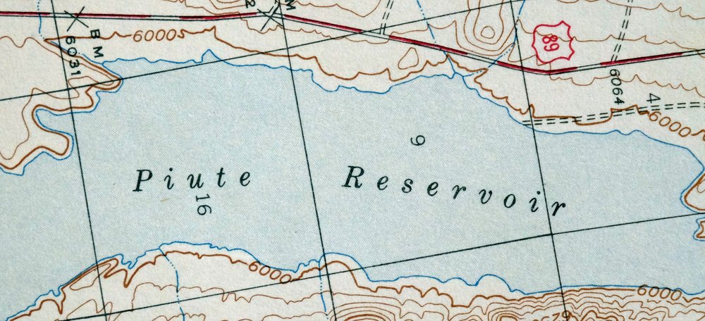 Marysvale Utah Piute Reservoir Junction USGS Topo Map 1947 - Image 3