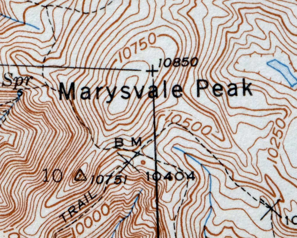 Marysvale Utah Piute Reservoir Junction USGS Topo Map 1947 - Image 5