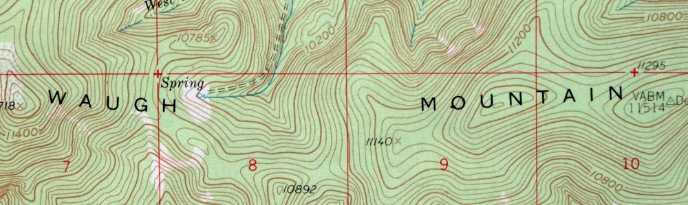 1973 Black Mountain Colorado USGS Topo Map: Loco Mountain - Image 5