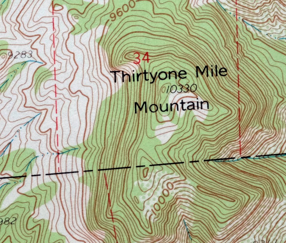 1973 Black Mountain Colorado USGS Topo Map: Loco Mountain - Image 4