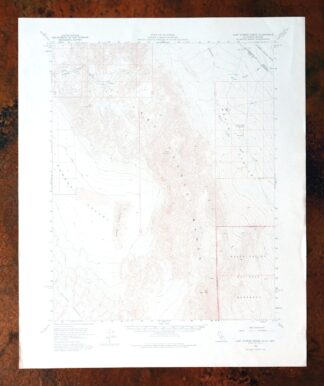 1976 Last Chance Range California/Nevada USGS Topo Map