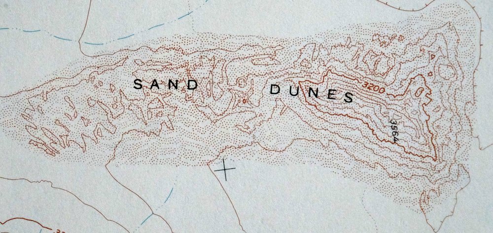 1976 Last Chance Range California/Nevada USGS Topo Map - Image 4
