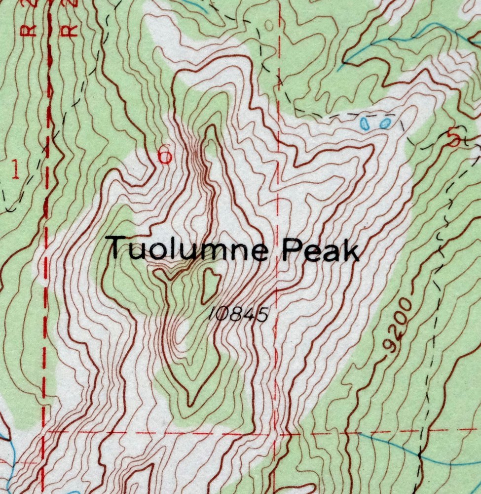 1973 USGS Topo Map: Tuolumne Meadows, California - Image 4
