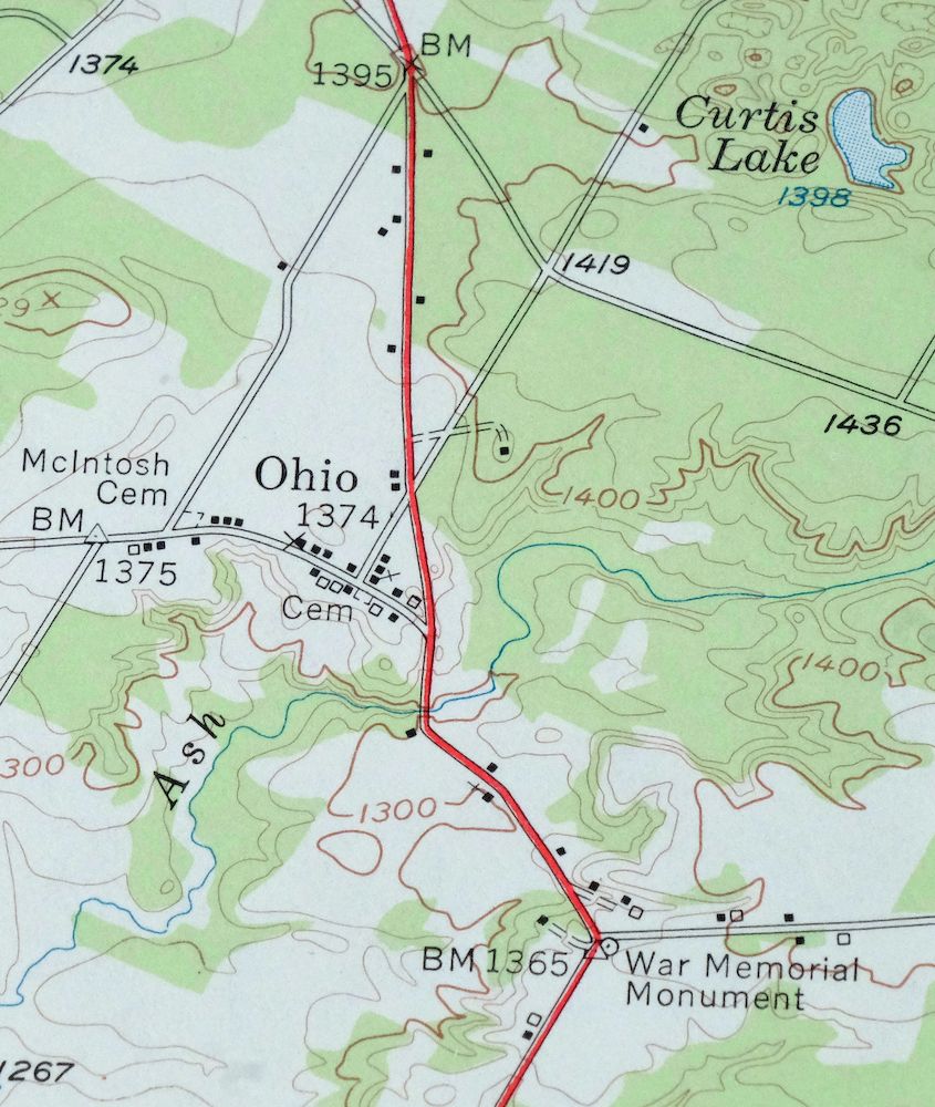 1977 USGS Topo Map: Ohio, Gray, New York (Original Print) - Image 4